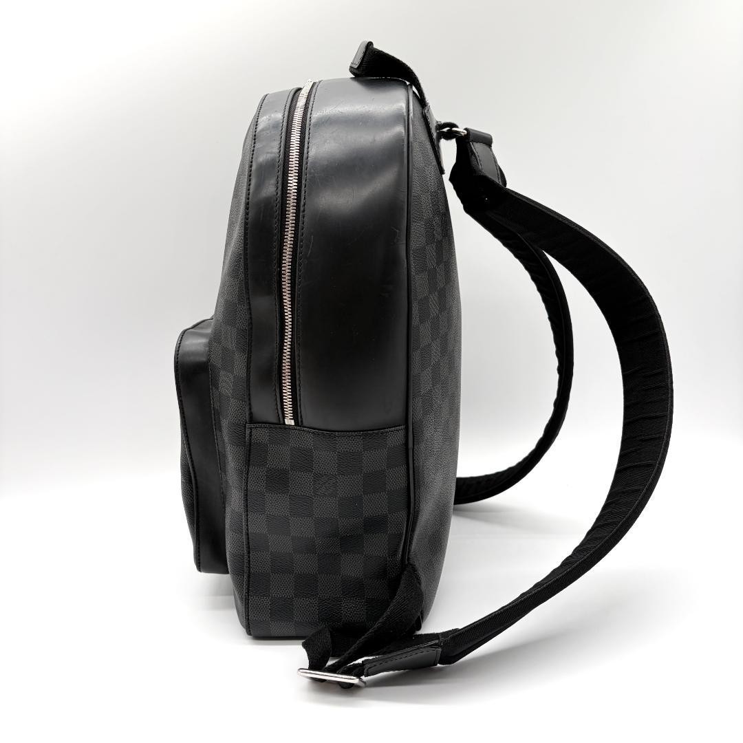 LOUIS VUITTON LV SHW Josh Backpack N41473 Damier Graphite Black