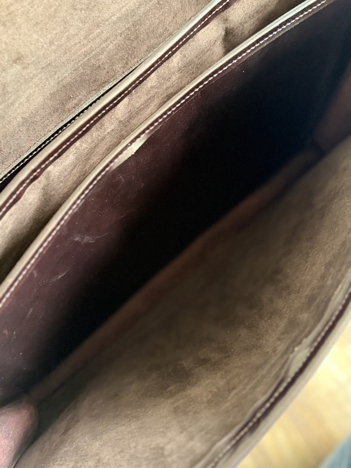 CUSTOM HIDE Saddle Leather Briefcase WW2 Style Dispatch Field Bag Messenger