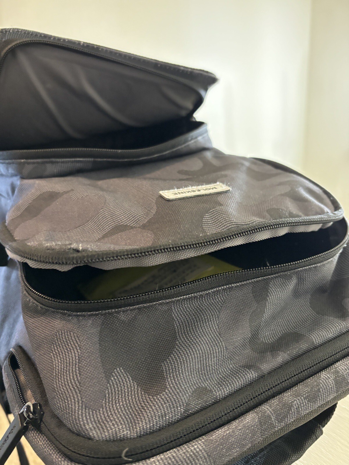 Moleskine Nomad Collection Medium Backpack | 3 Zip Pockets Padded