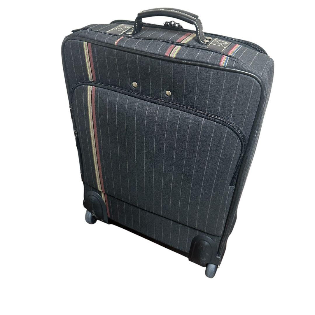 [Good Condition] Paul Smith Multi-Stripe Design Carry Case Carry-on