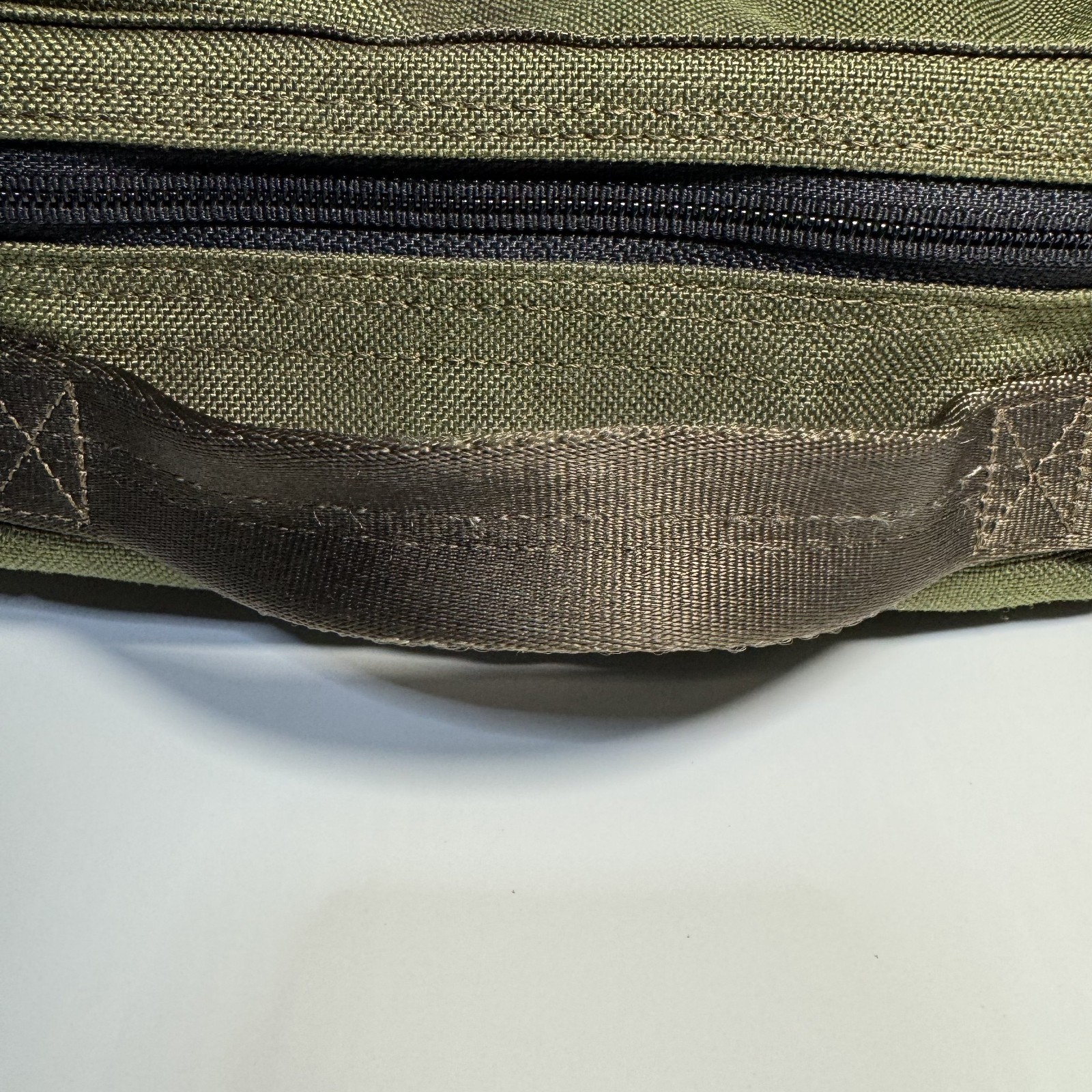 PORTER TENSION 3-Way Briefcase Backpack Olive Green Cordura Nylon Yoshida Japan