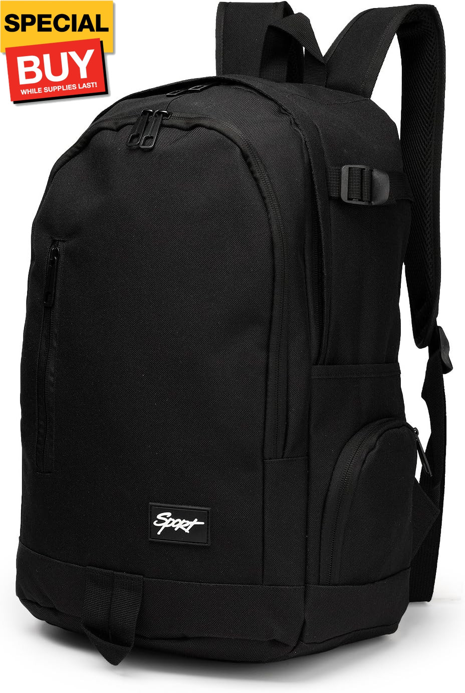 School Backpack Travel Bag for Men & Women Lightweight College Back Pack with…