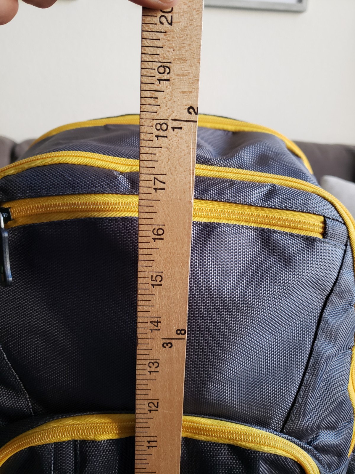 Vintage Microsoft Computer Laptop Backpack W/ Clip In Bag Grey Yellow READ DESC.
