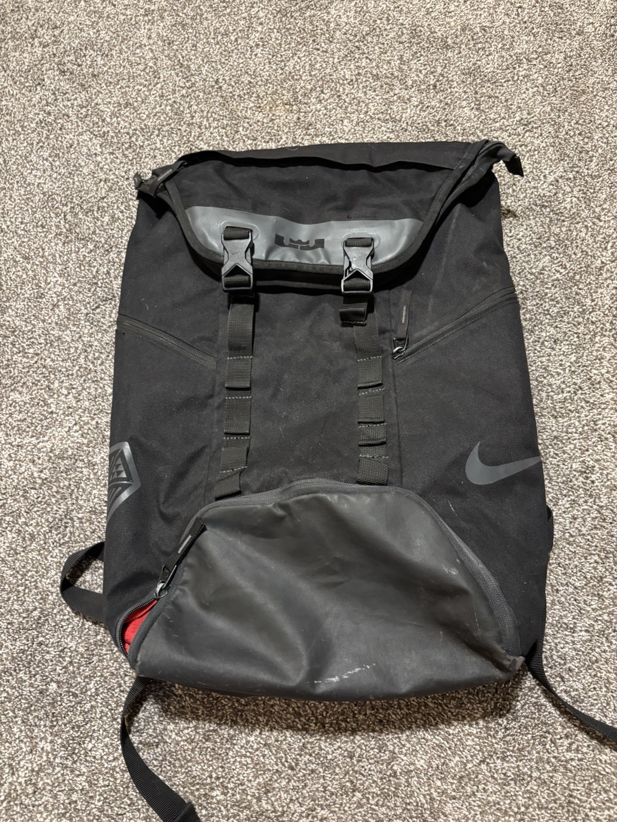 Nike Lebron James Ambassador Backpack Topload Padded Laptop Basketball Bag