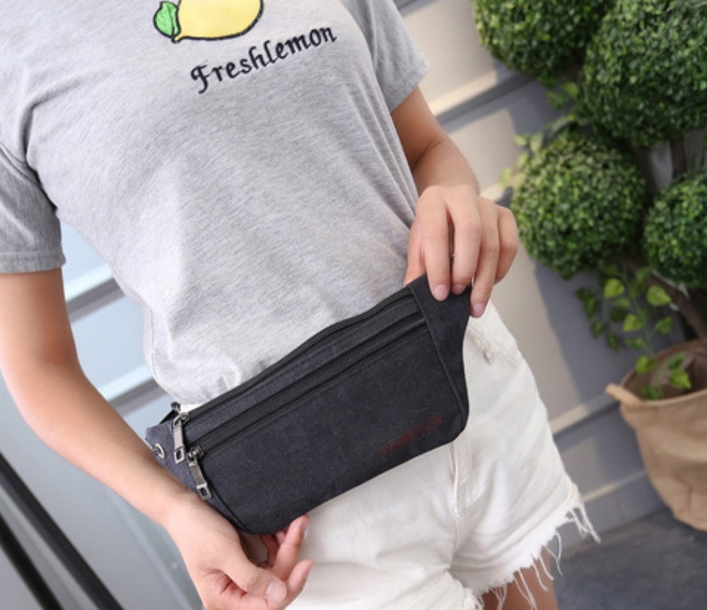 Running Belt Waist Pack Water Resistant Adjustable Fanny Bag for Unisex Travel