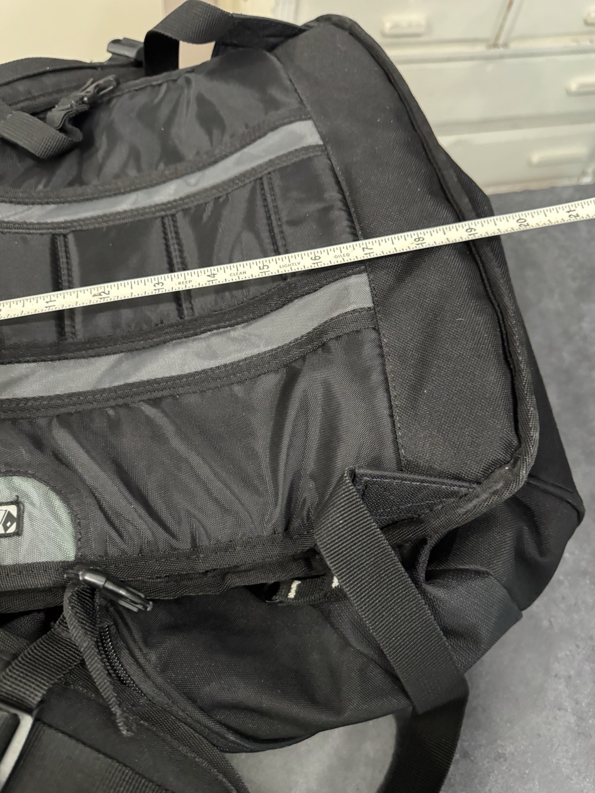 Ogio Tech Specs Metro Street Backpack Black Bag Technical Laptop Zippers Pockets