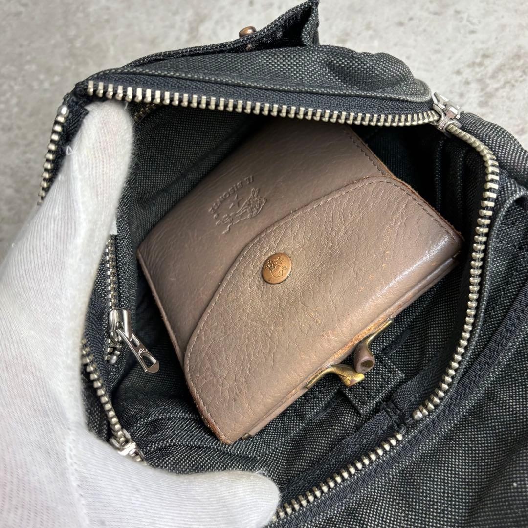 Yoshida Porter Smoky Shoulder Bag Cordura Black with Flap Men’s From Japan