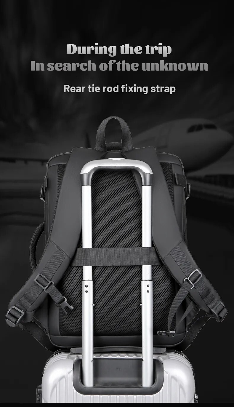 17.3”Hard Shell Backpack Men’s Business Laptop Backpack Large Capacity Backpack