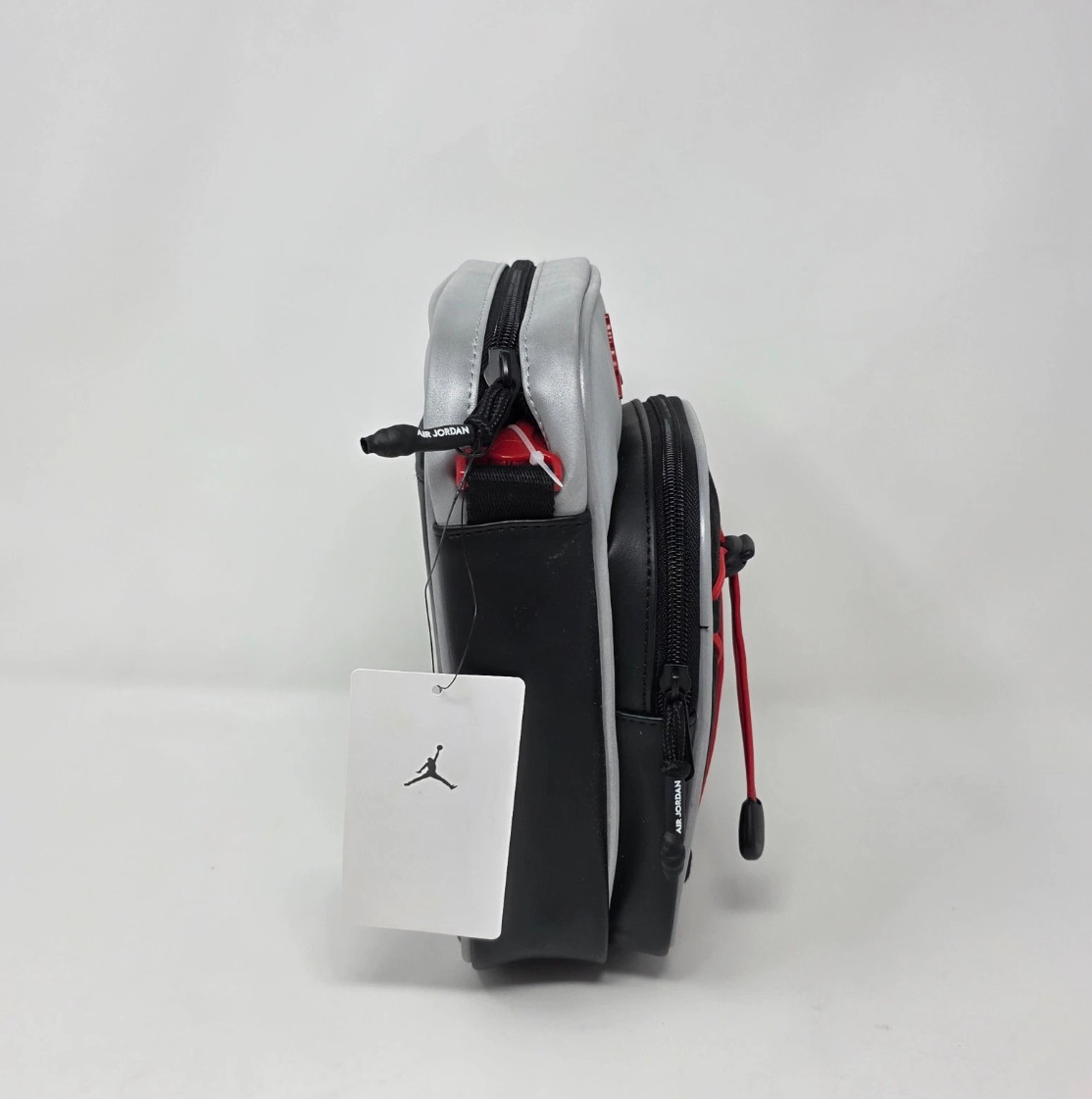 Nike Air Jordan Jumpman Airborne Festival Hip Sling Bag Fire Red/Black/Silver
