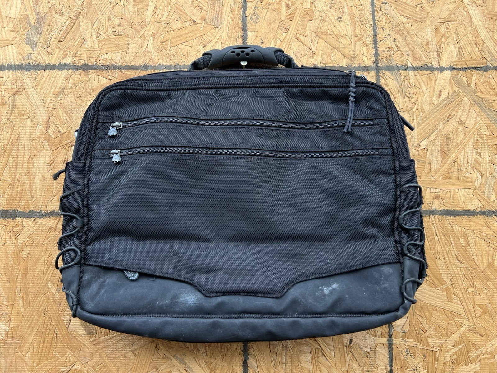 Vintage Oakley Software Padded Laptop Messenger Bag Multi Pocket Heavy Duty