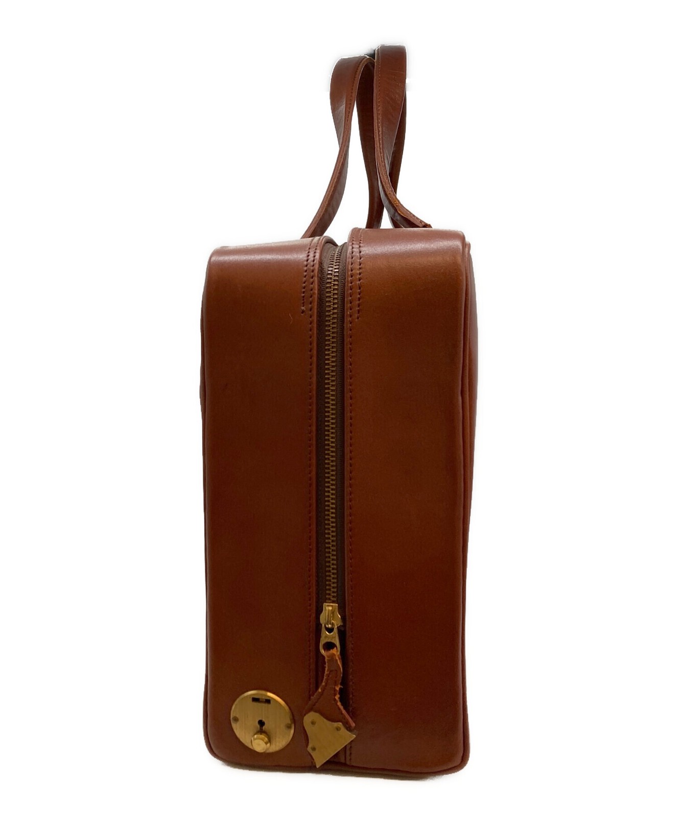 tanner krolle Boston bag Brown Leather Men Duffle bag Large capacity