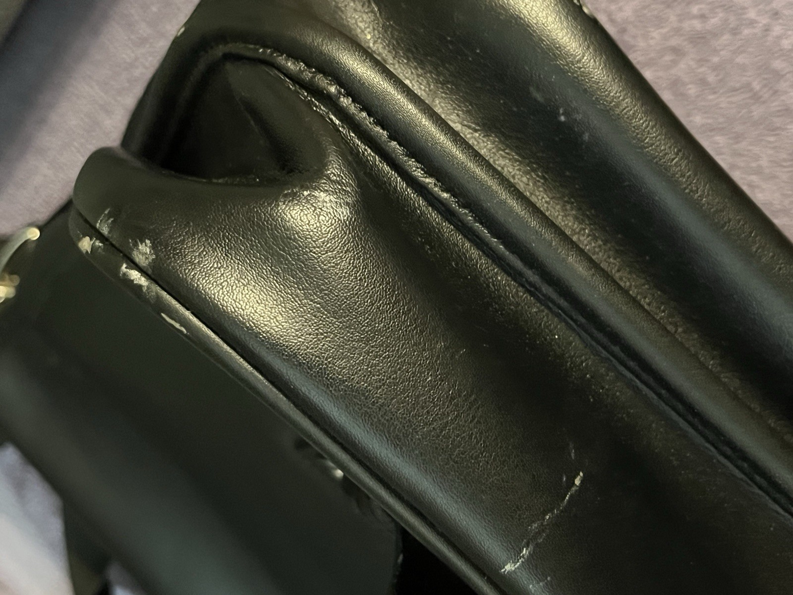Alpine Swiss All-Leather Men’s Briefcase Laptop Bag with Shoulder Strap Black