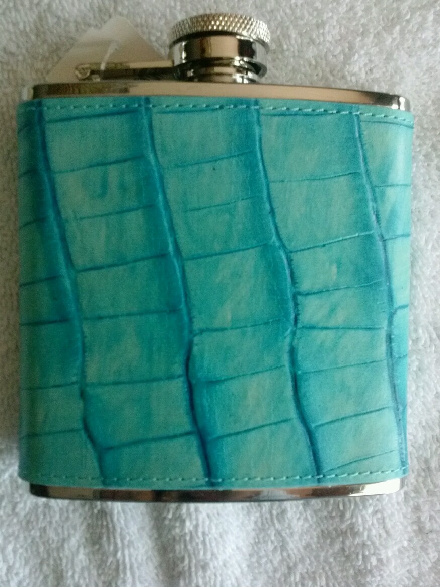 Neiman Marcus Turquoise Flask