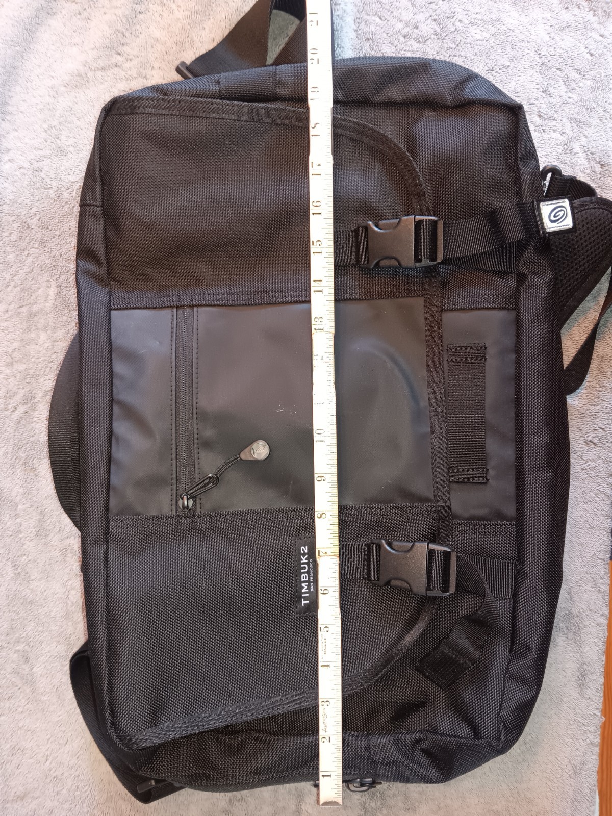 Timbuk2 X Dell Breakout Messenger Backpack Convertible 3 In 1 Black Laptop Bag