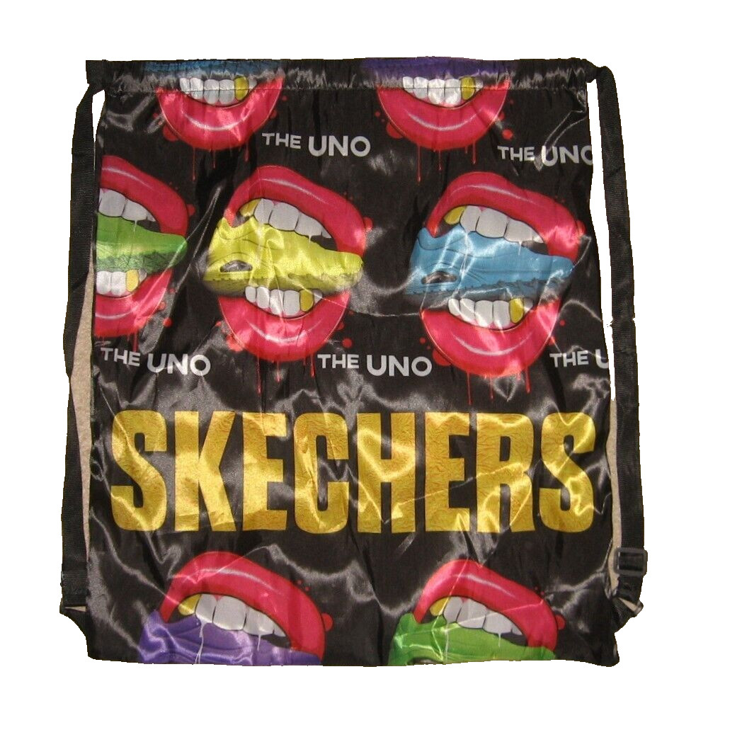 The Uno – Skechers Sneakers Collectible Promo Drawstring Backpack Bag 20×17