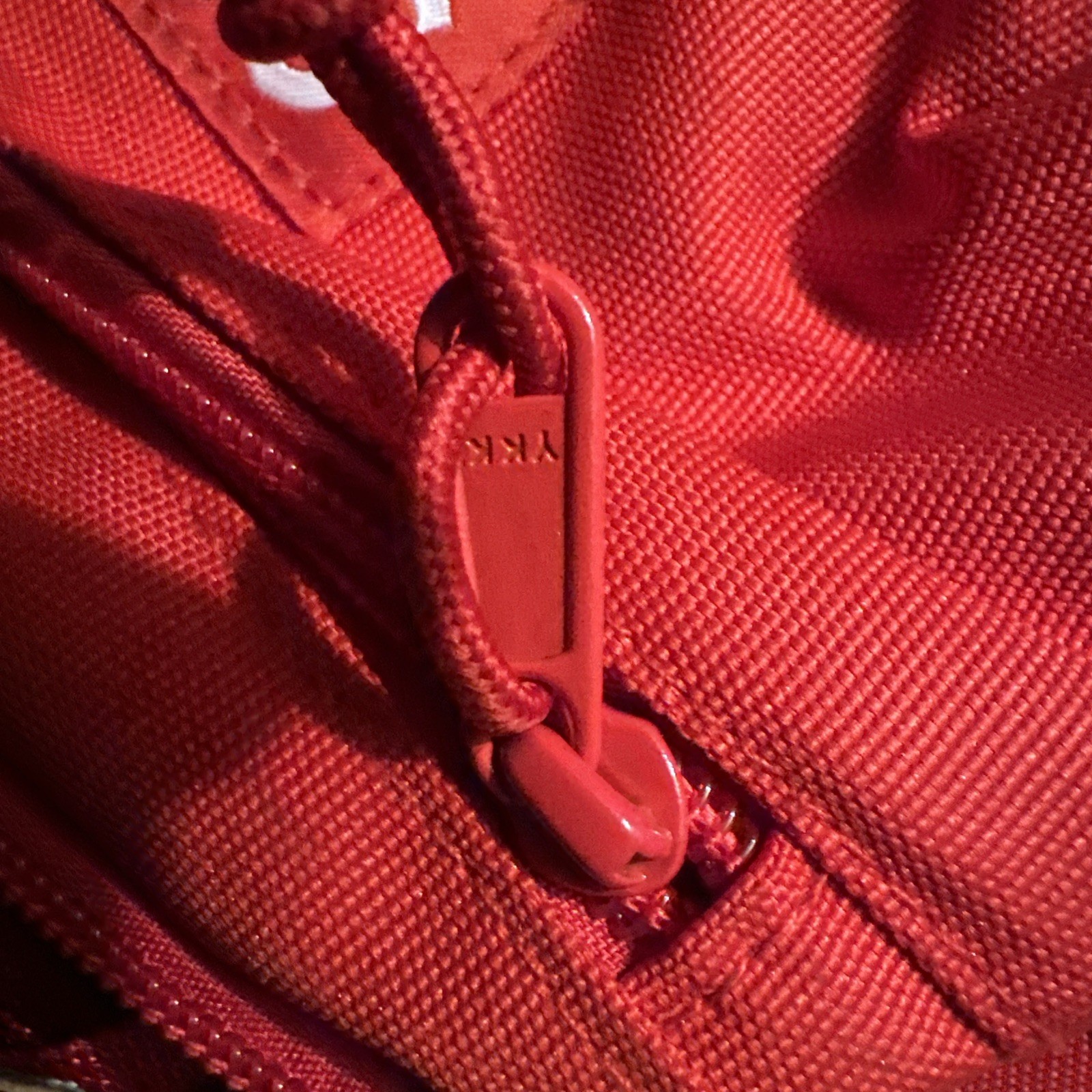 Supreme Waist Bag Authentic SS18 Red Fanny Pack Rare Box Logo Jacquard Strap