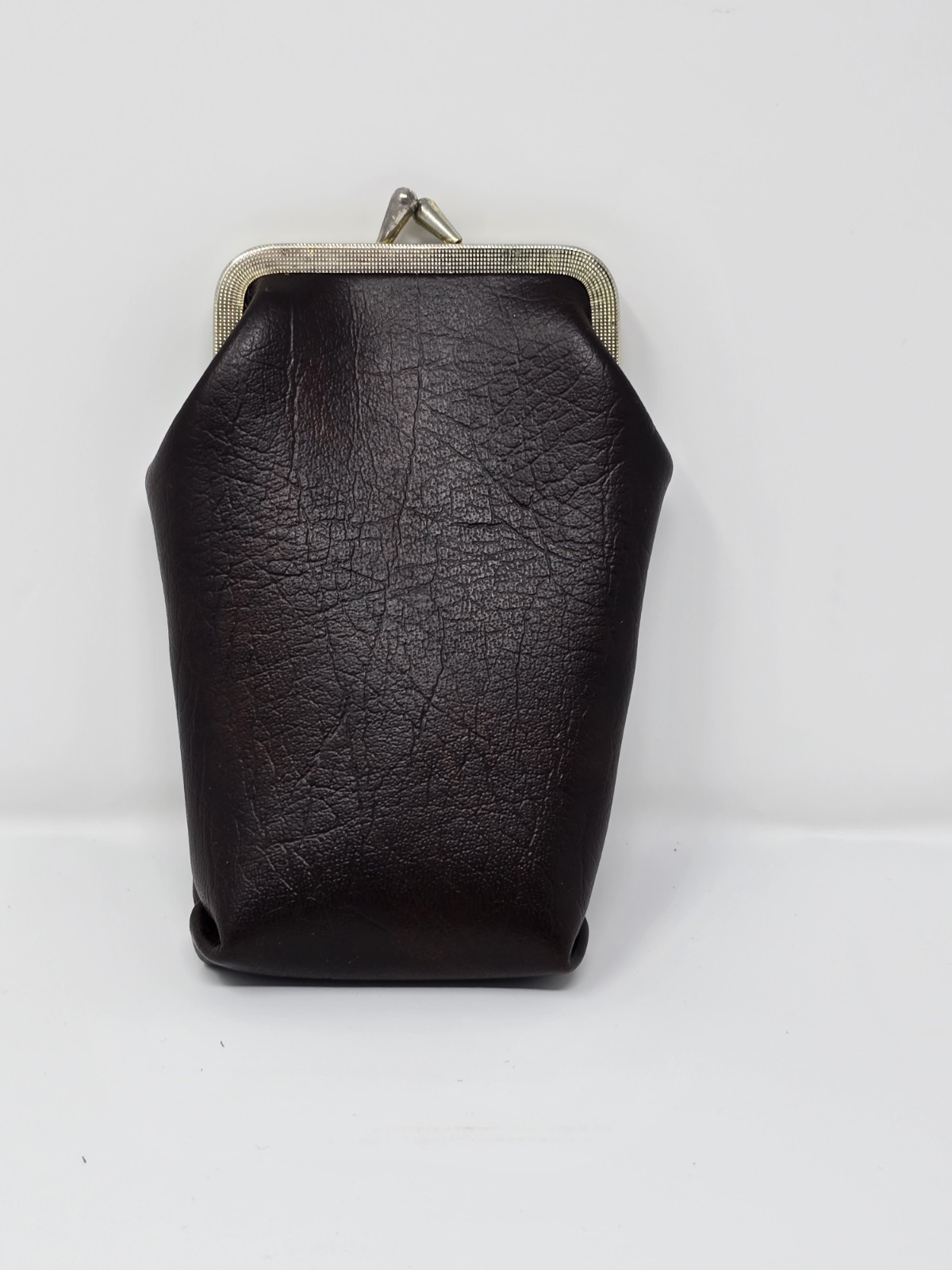 Soft Leather Cigarette Holder Case 1 Pocket Snap Top Closure Coin Purse