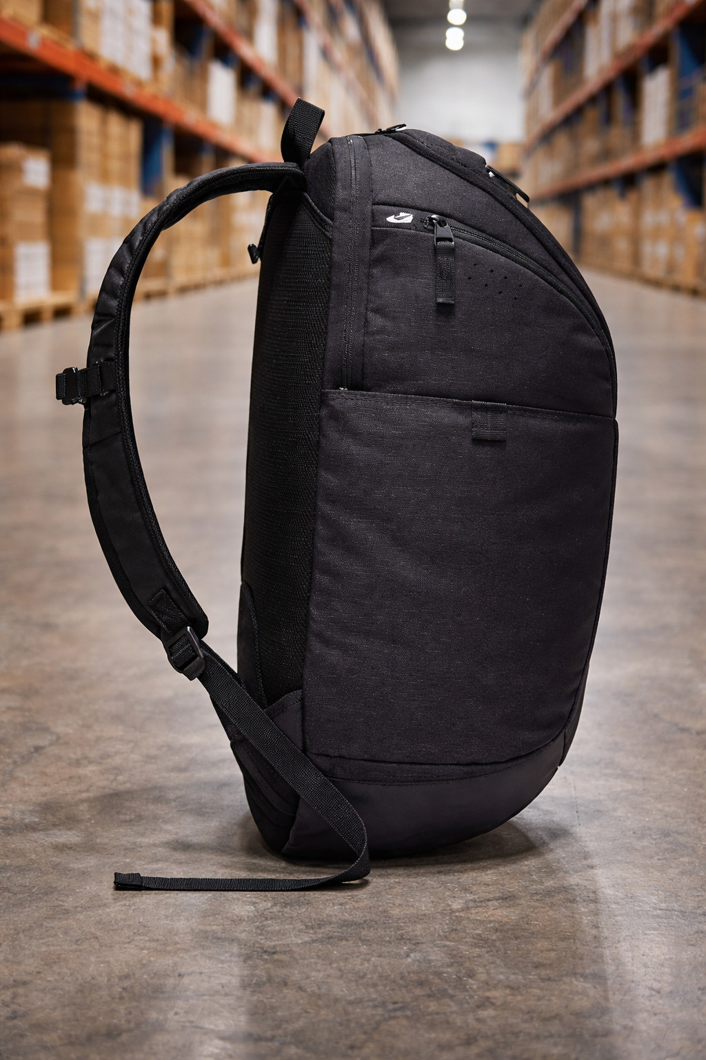 New Nike Elite Hoops Pro Stripes Backpack Black Basketball Gym Bag One Size NWT