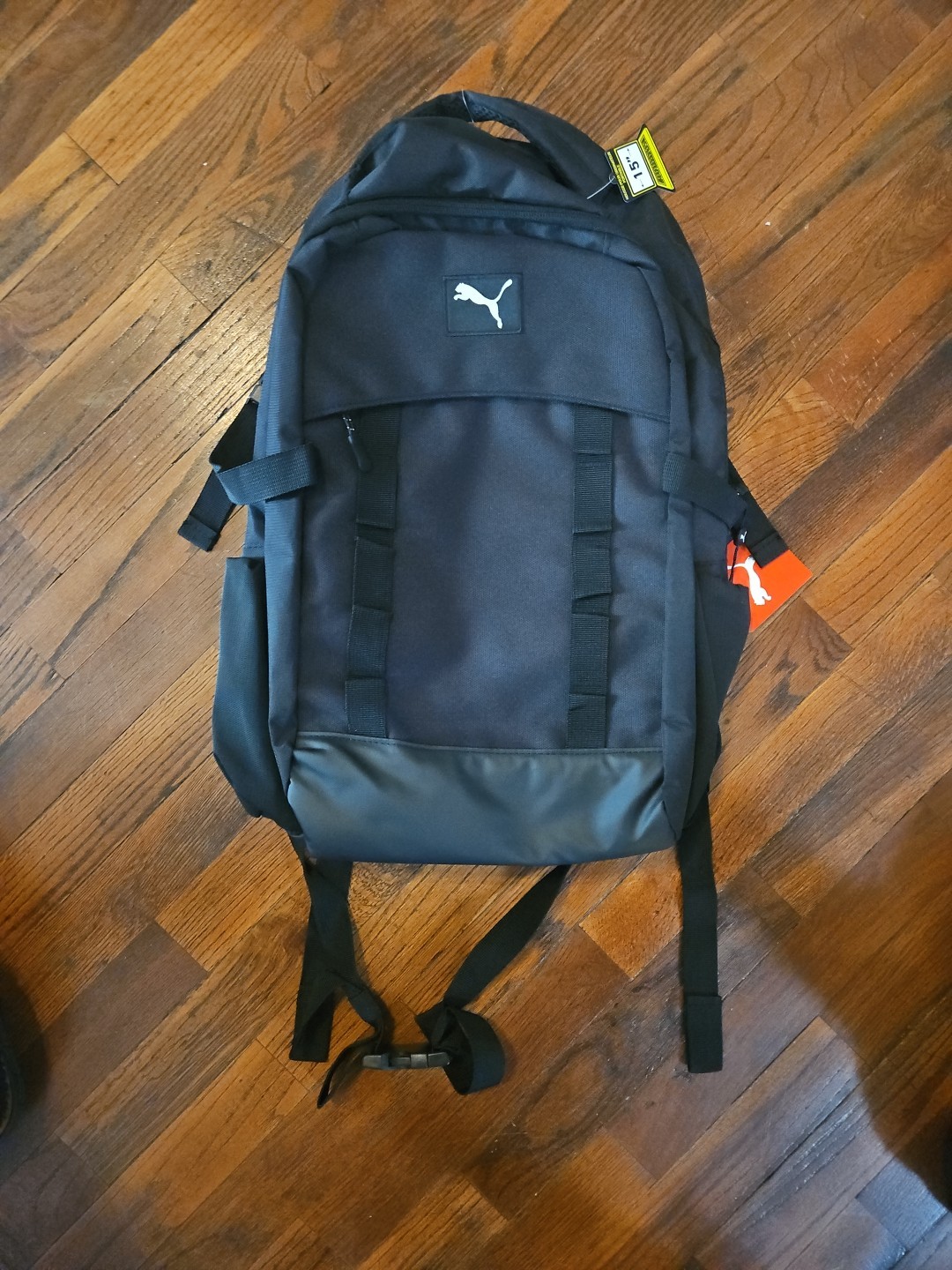 PUMA Backpack, Black, Sporty and Tactical. NWT