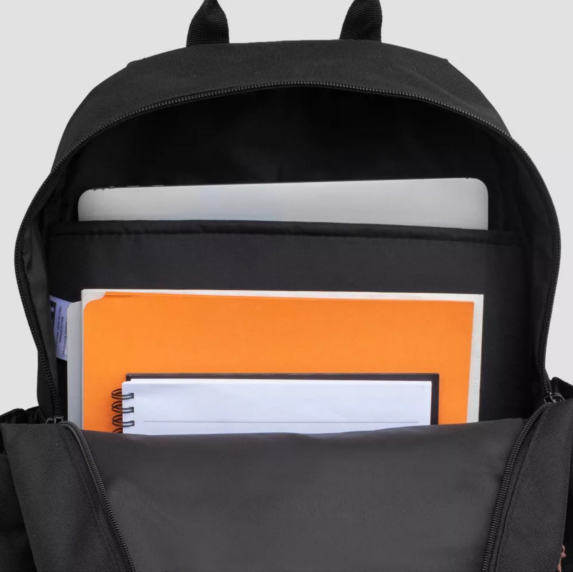 Neff Heatwave 18″ Backpack – Black, Yellow, Orange and Red