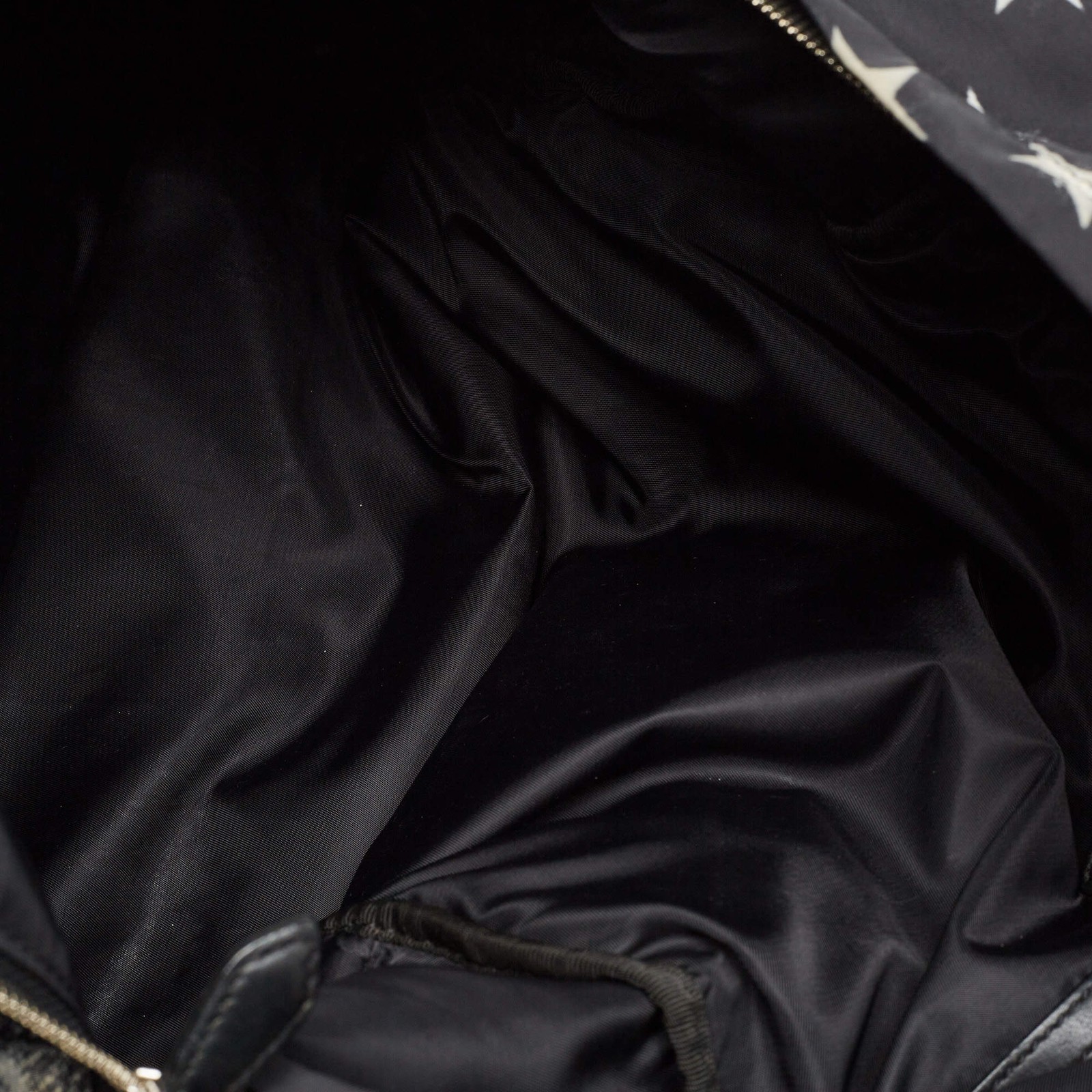 Givenchy Black Multicolor American Flag Print Nylon Backpack