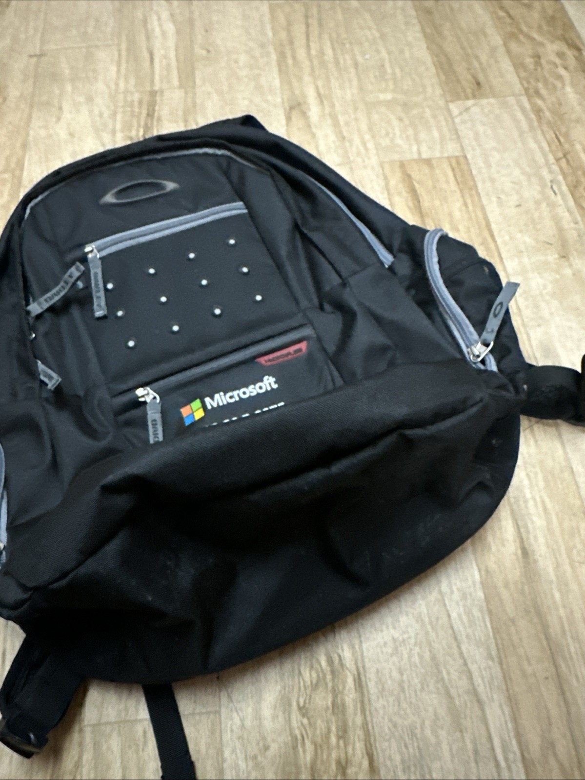 Vintage Y2K Oakley Hydrofuse Tactical Backpack Black 3in1 Multi Compartment Bag