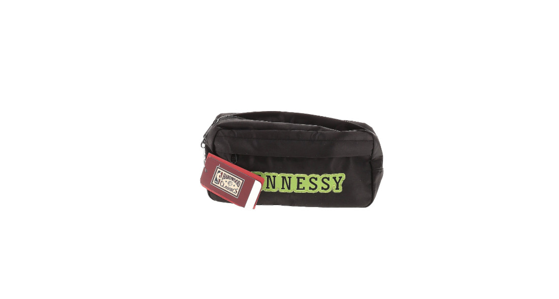 Mitchell & Ness NBA Hennessy Neon Concrete Fanny Pack Waist Bag Black One Size
