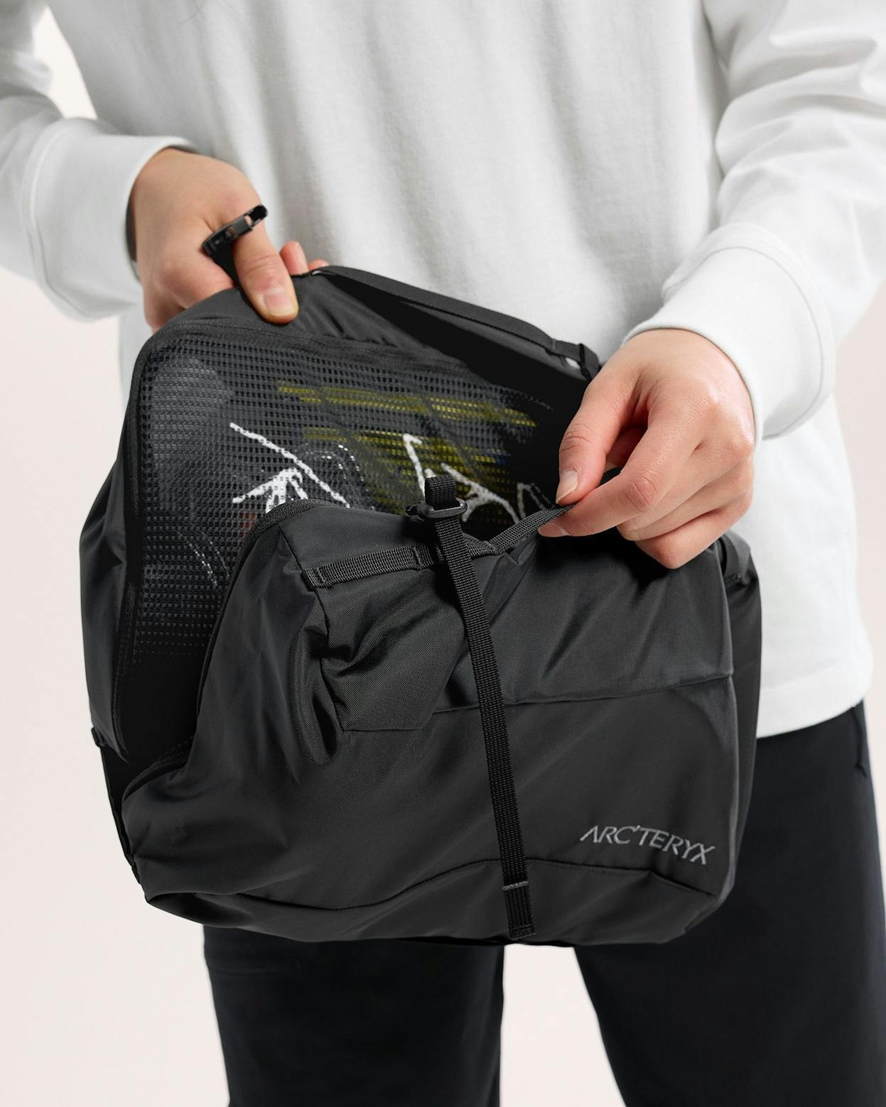 ARC’TERYX Index Gear Organizer Black Packing Cube 10L Travel Pouch US SELLER