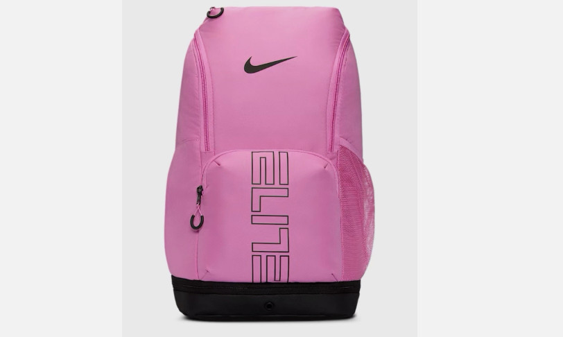 Nike Hoops Varsity Elite Playful Pink Black 32L Basketball Backpack HM9965-675
