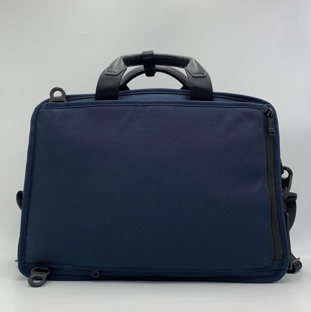Grade TUMI 3WAY ALPHA3 Backpack Business Bag Navy