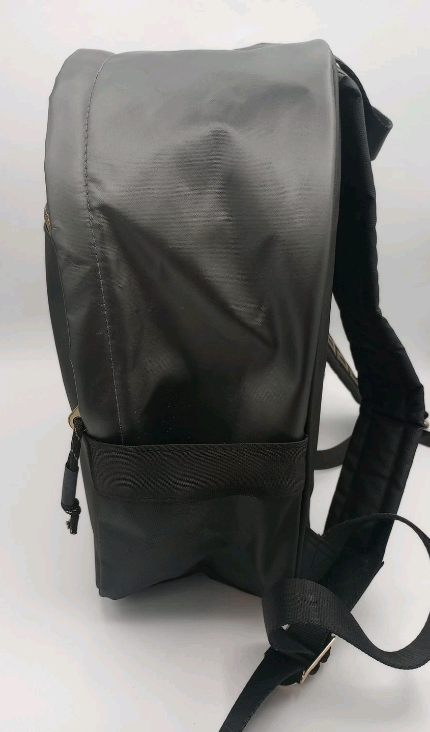 VERSACE Parfums Rider Backpack Shoulder Bag Black Fragerance Excellent Condition