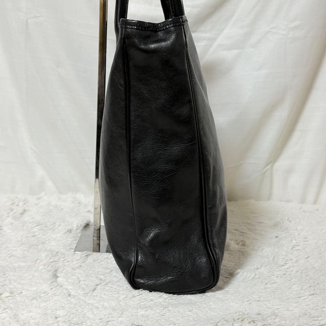 Authentic Burberry Black Label Leather Business Tote Bag 31.5cm x 42cm x 7.5cm B