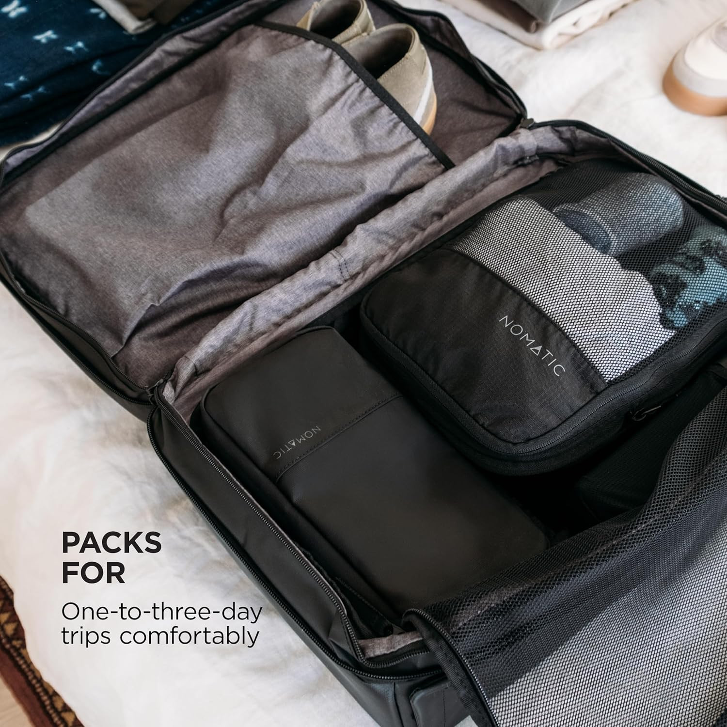 20L Travel Pack – Mens Travel Backpack – Expandable to 30L – Water Resistant Day