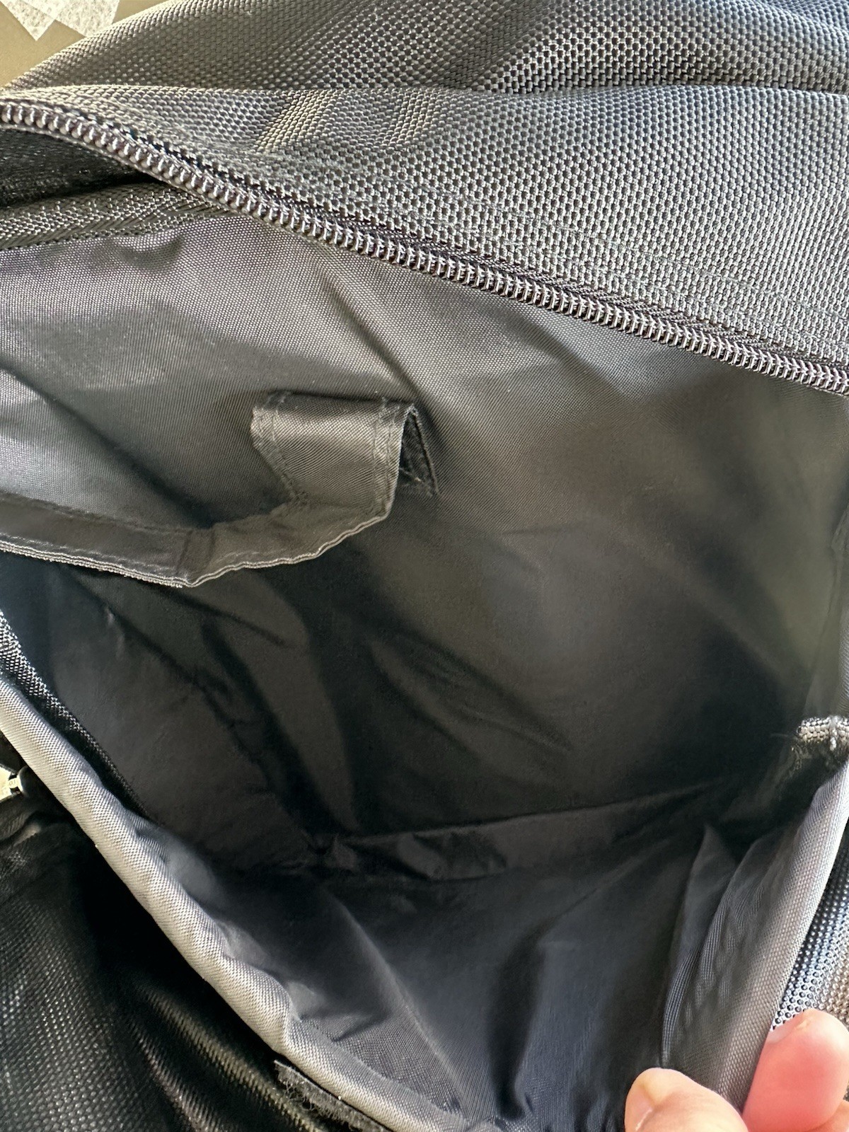 Toppers Black Nylon Versatile Black Men’s Messenger Bag Padded Strap Multi Use