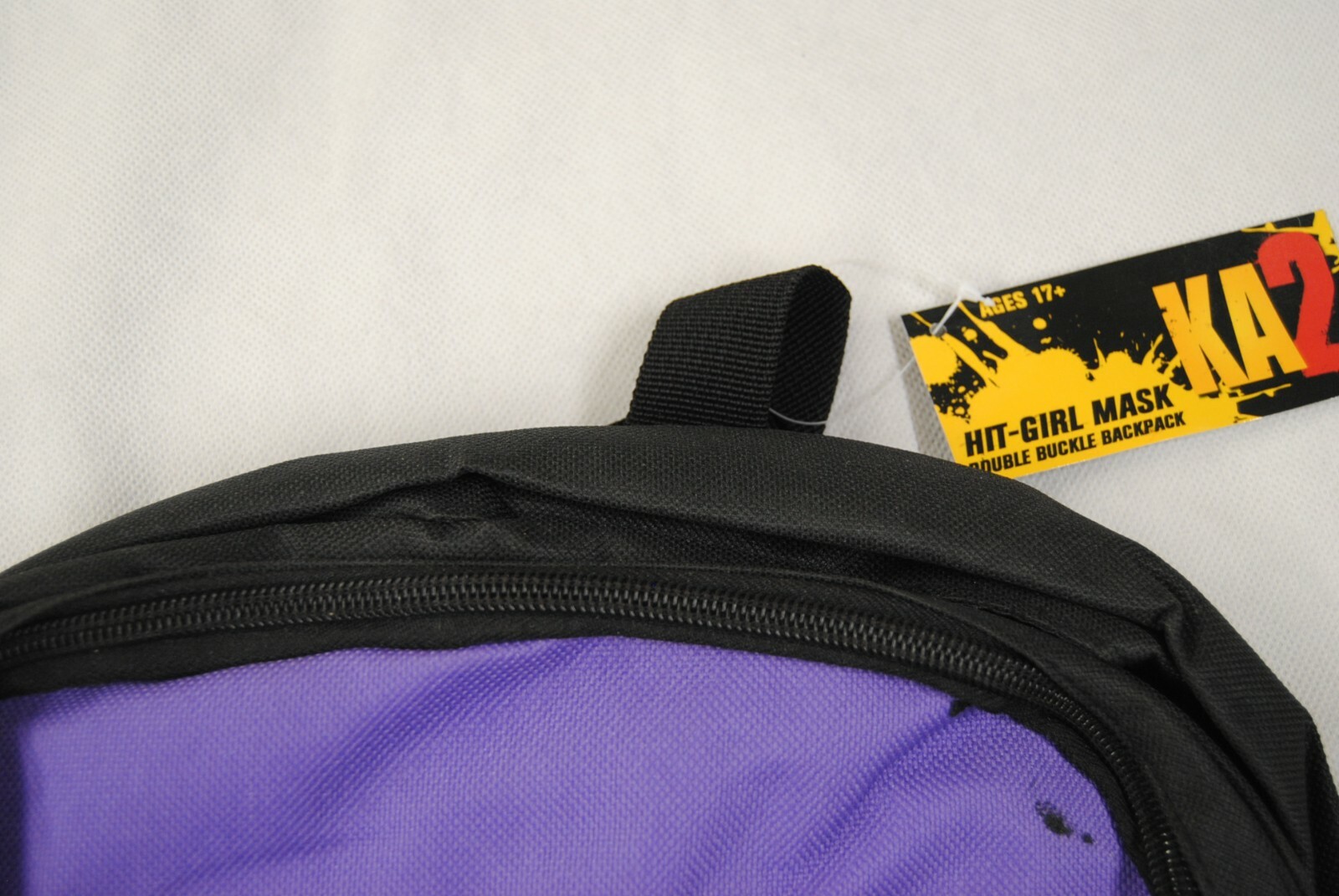 Kick Arsch 2 Hit Mädchen Maske Doppelte Schnalle Rucksack Neu Official Neca Film