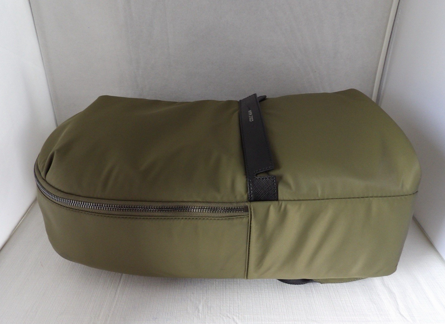 NWT Authentic COLE HAAN F12670 CARSON Olive Night/Black Laptop Backpack Unisex