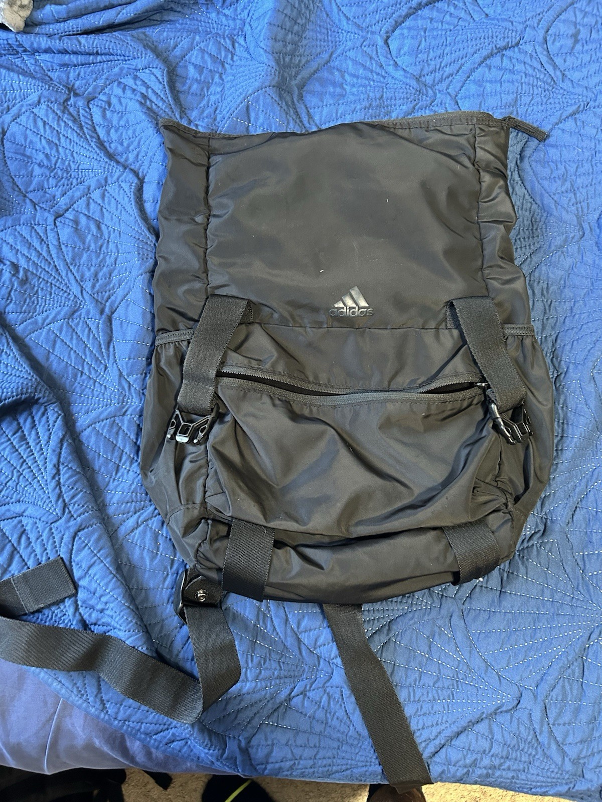 Medium Black Adidas Backpack
