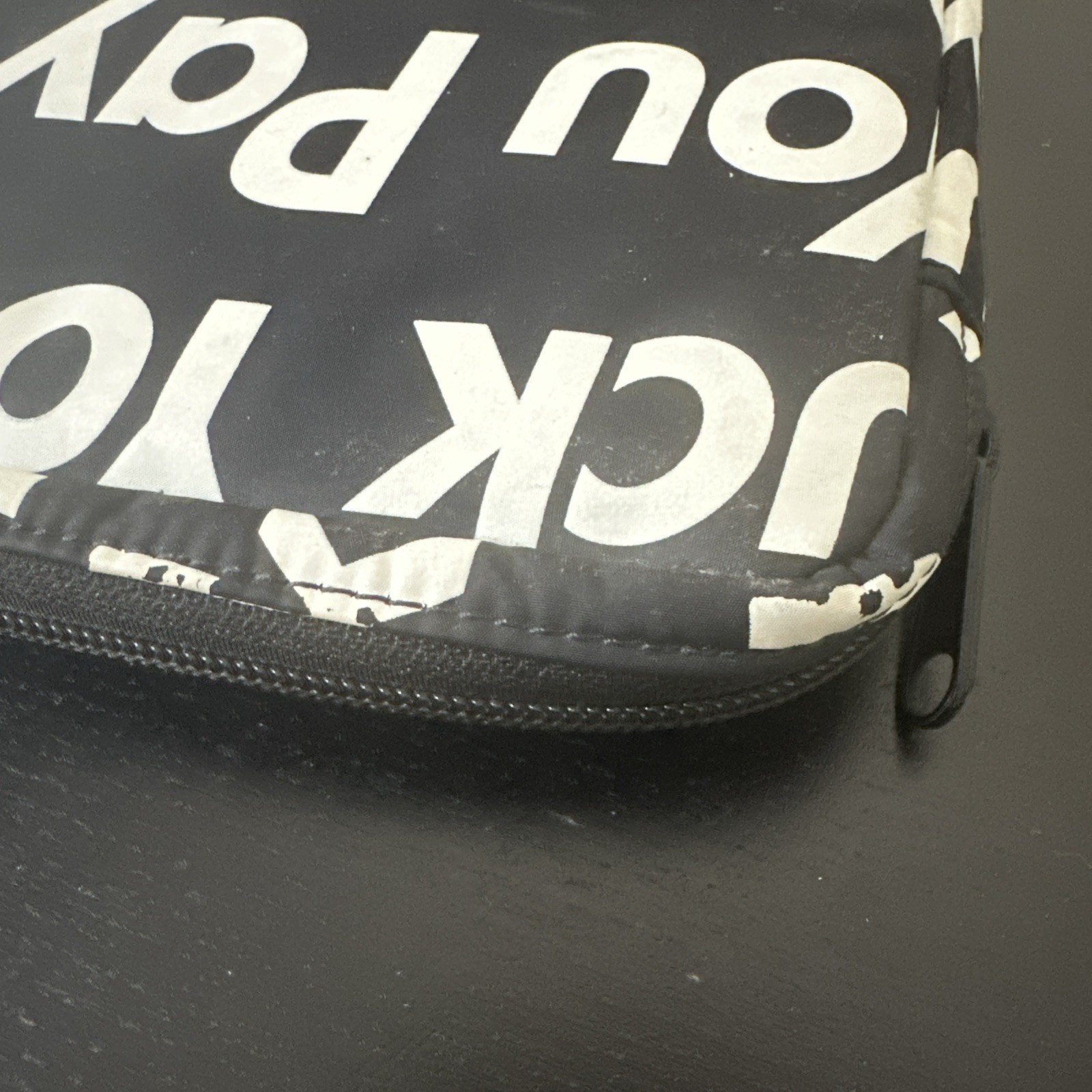 Supreme × PORTER 2012AW iPad Case Black Clutch Bag Pouch JAPAN MADE YOSHIDA & Co