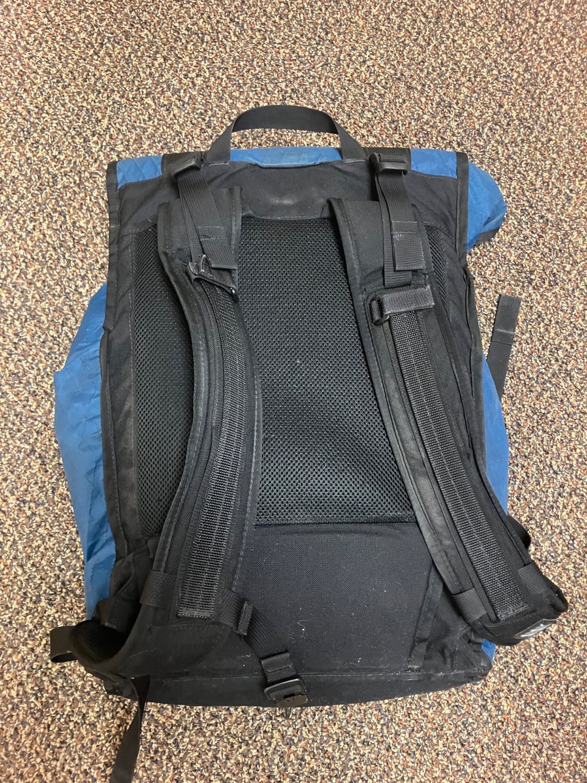 Mission Workshop Fitzroy Blue VX Nylon backpack