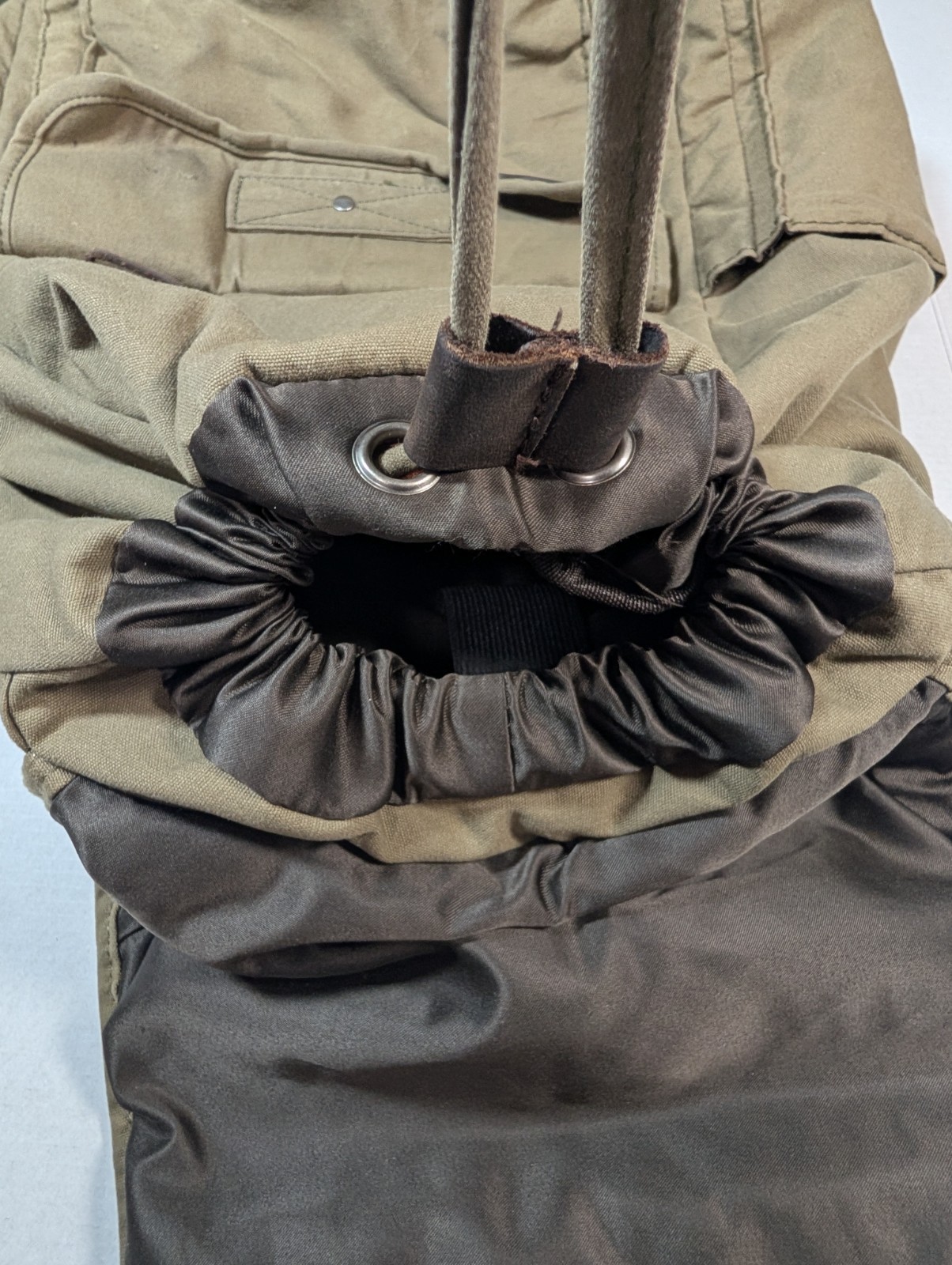 Topwolf New York Canvas Backpack Green