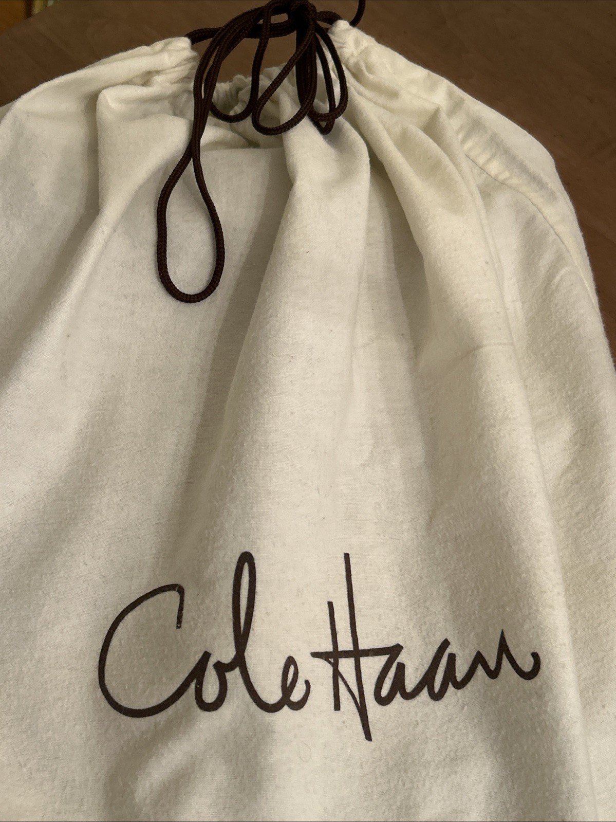 COLE HAAN MENS BLK LEATHER WEEKENDER Duffle BAG / Beautiful