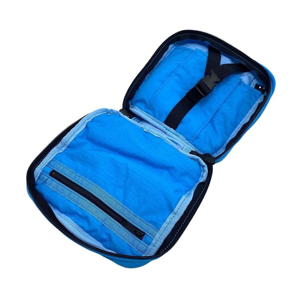 PORTER Mini Shoulder Bag Blue Nylon Vintage Crossbody Zip Japan Rare 17cm 130cm