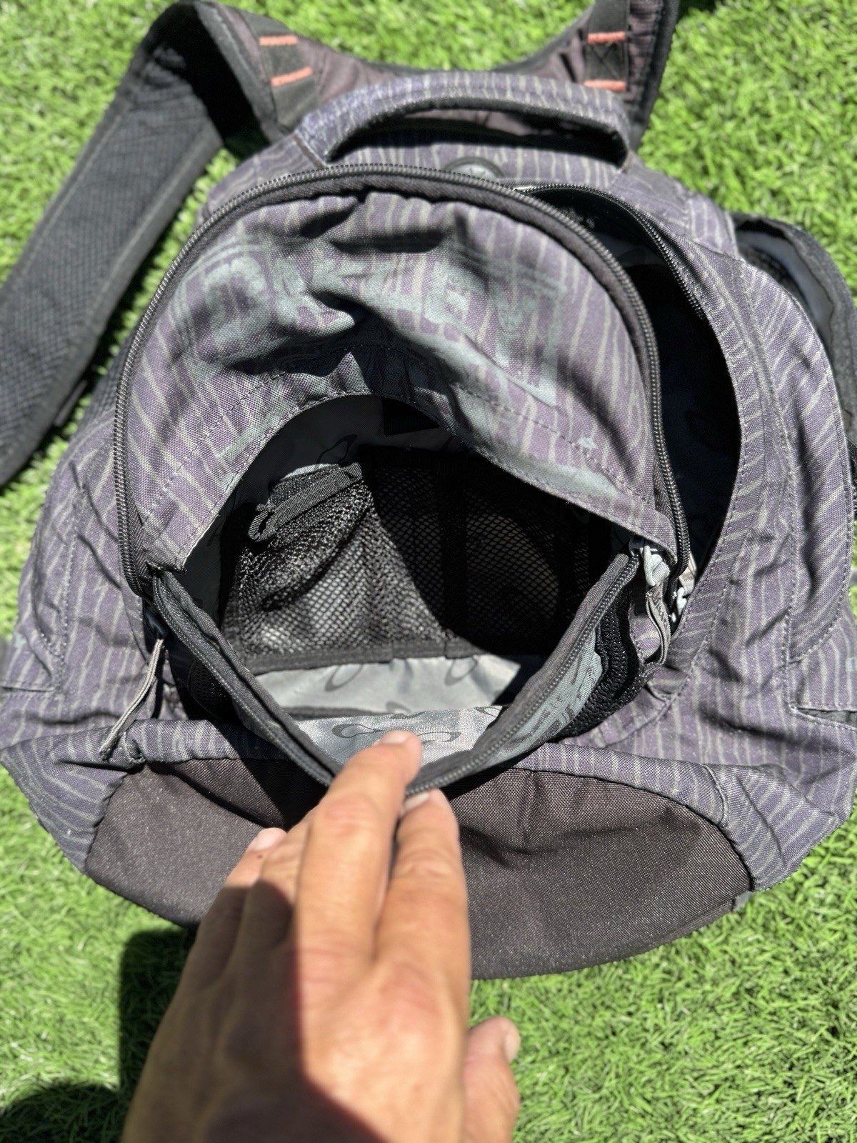 Vintage Oakley Software Tech Bookbag Backpack Y2K Fifty Pack