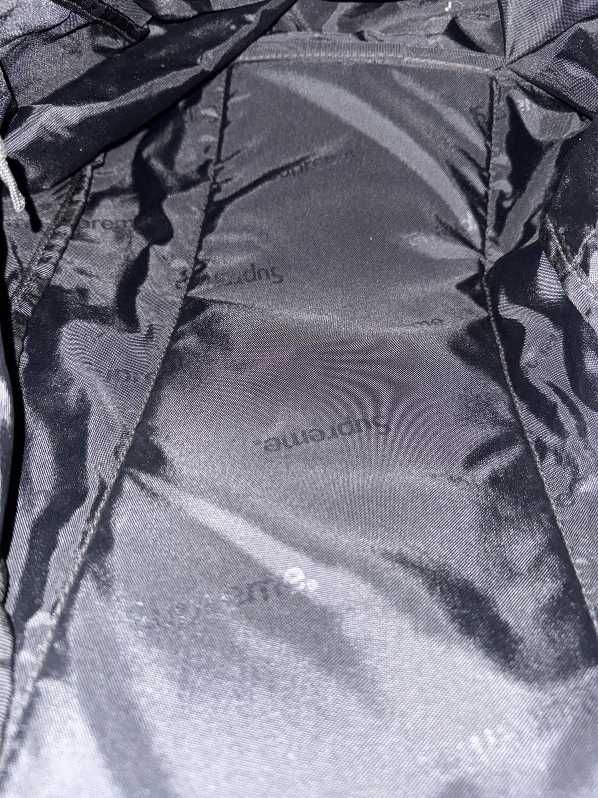 Supreme Vampire Boy Black Backpack + Pouch Used Cordura