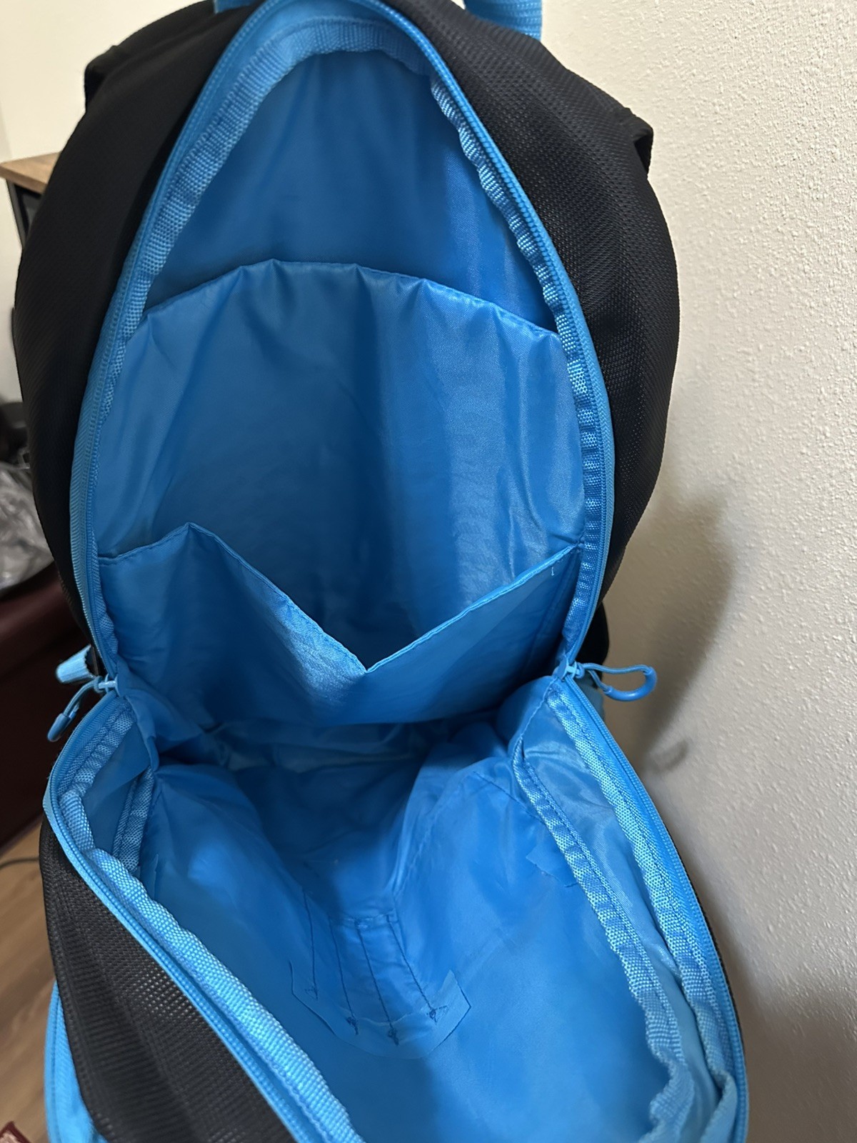 Puma Sweeper 2.0 Black/Blue Backpack for Men With Laptop Section