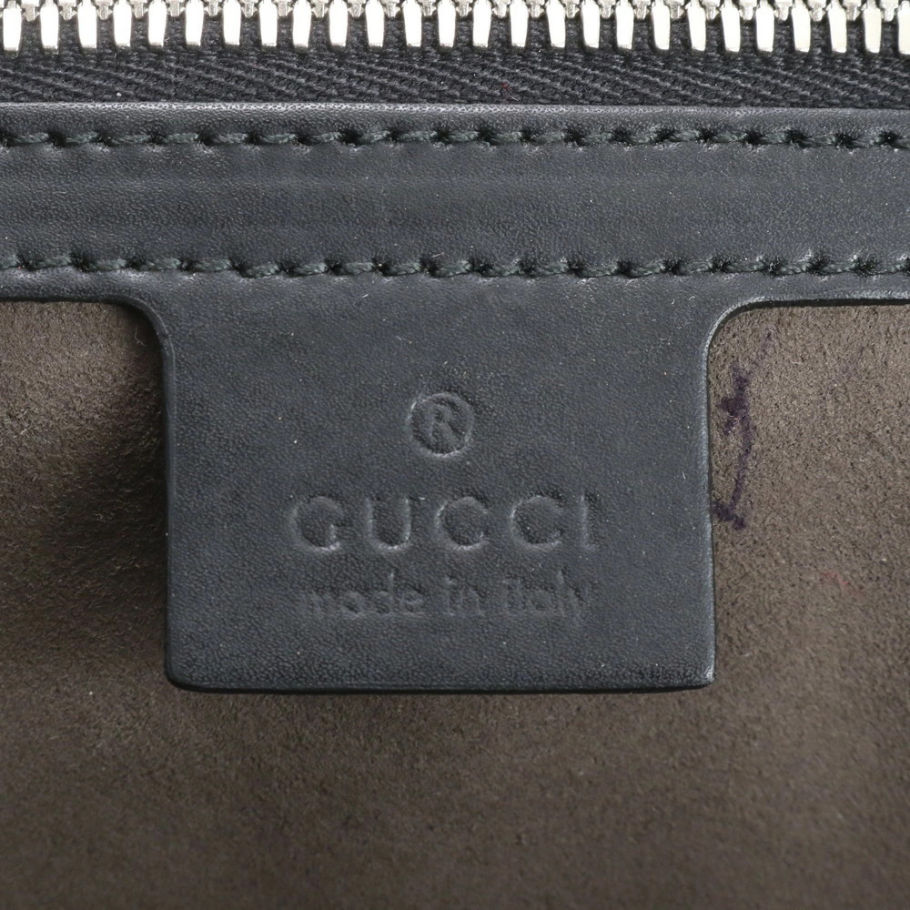 Gucci Control Card Included GG Supreme 473888 Leather Business Bag Document