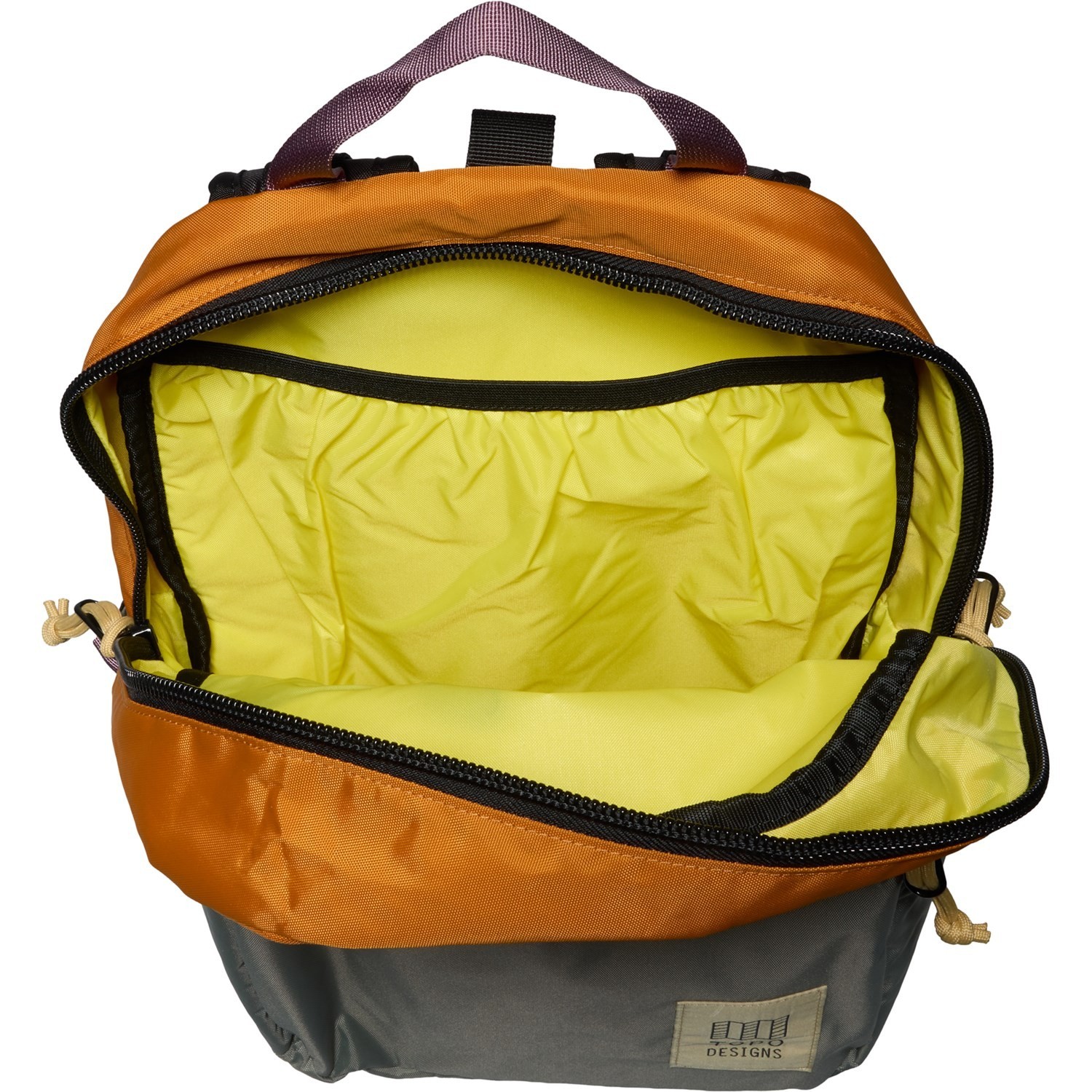 Topo Designs Light Pack 18.5L Backpack Beetle Spice Recycled Nylon Laptop Sleeve