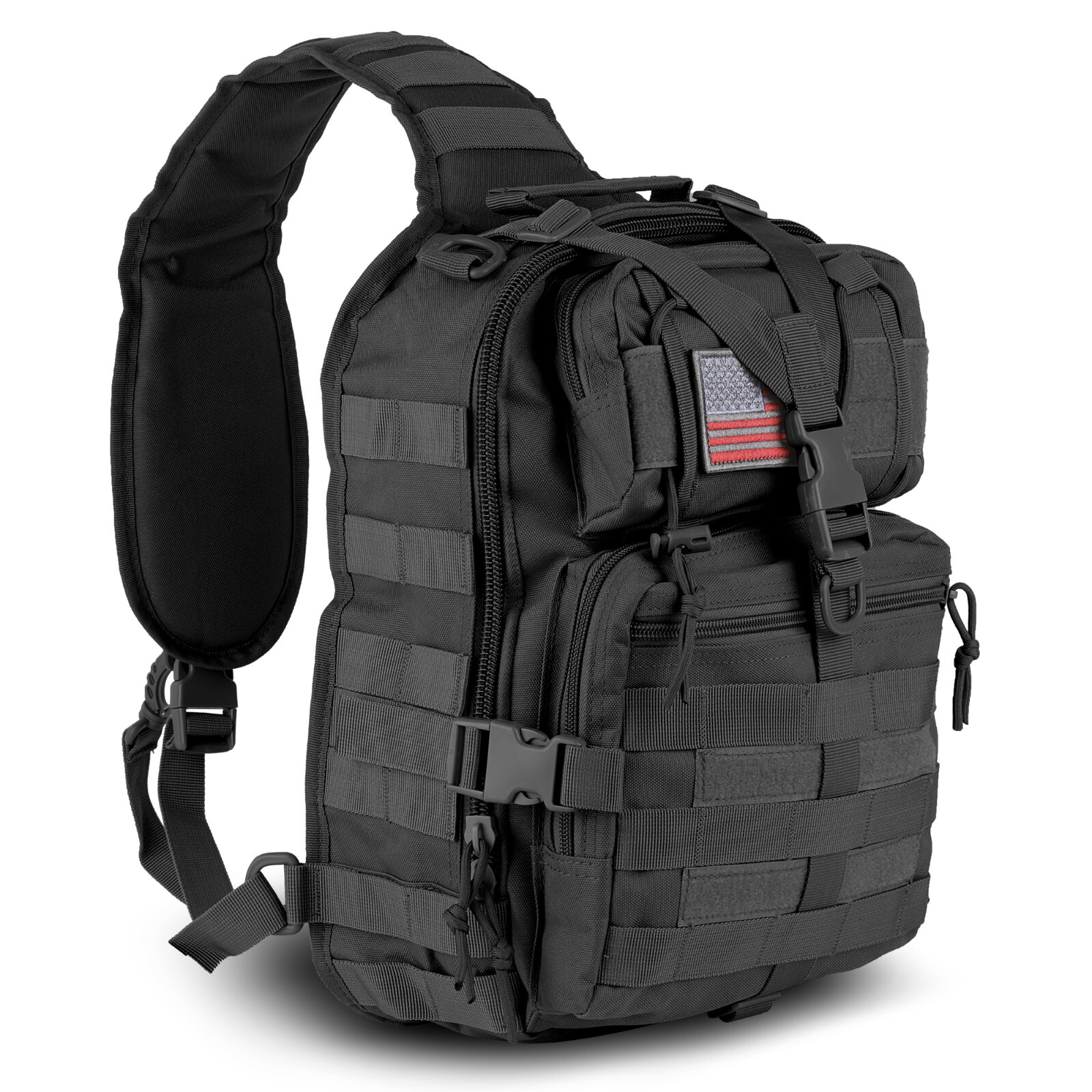 Tactical Sling Bag Pack Range Bag Military Rover Assault Shoulder Backpack Molle
