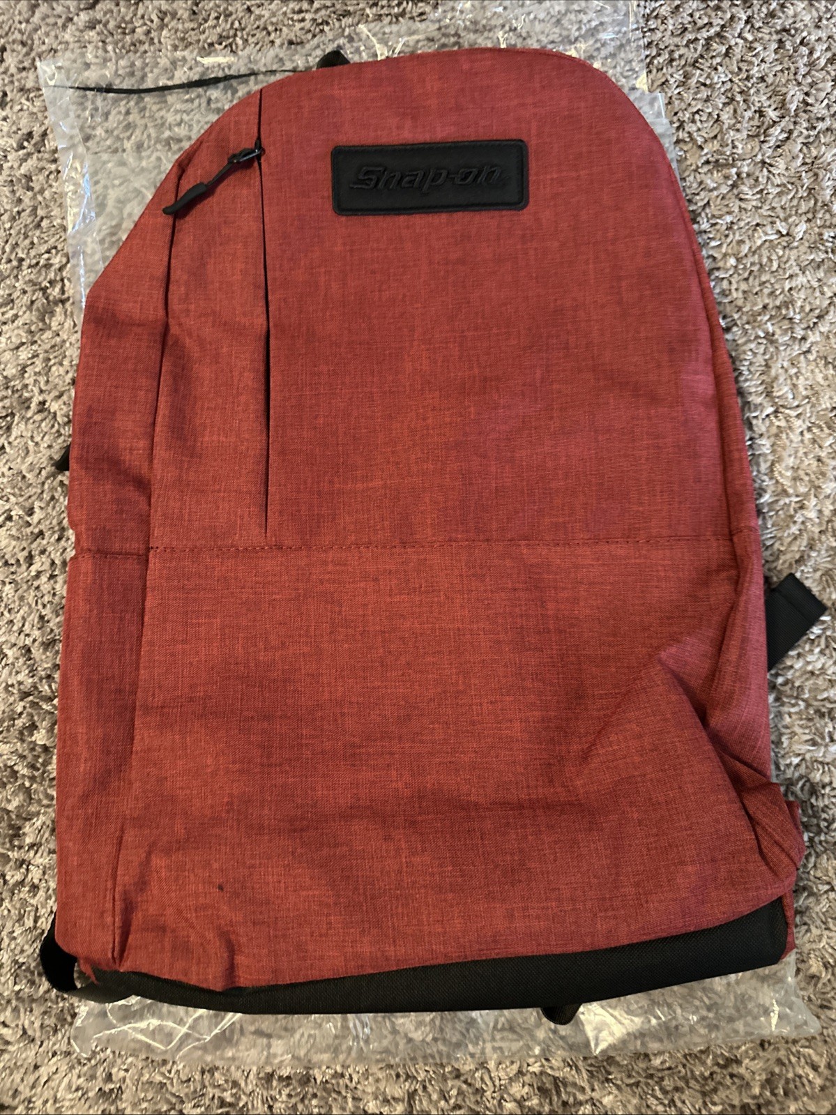 SNAP ON Red Backpack Bookbag Snap-on Brand New Bag