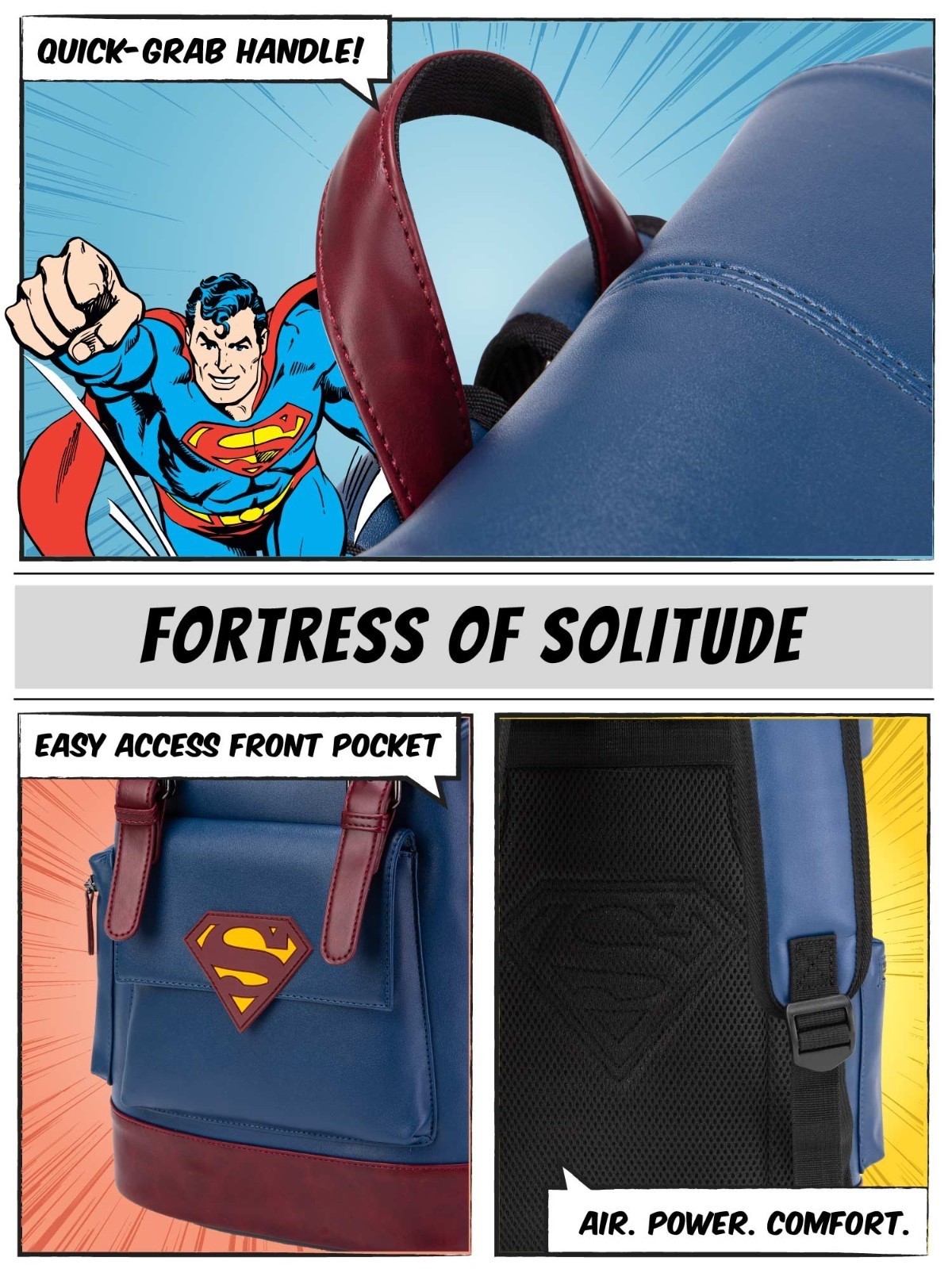 The Trailblazer | SUPERMAN x Fur Jaden multi colour US BUYERS NO IMPORT FEES